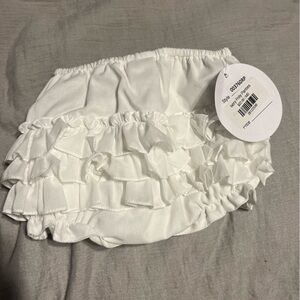 Ivory frilly panties. Perfect for under smocked dress.